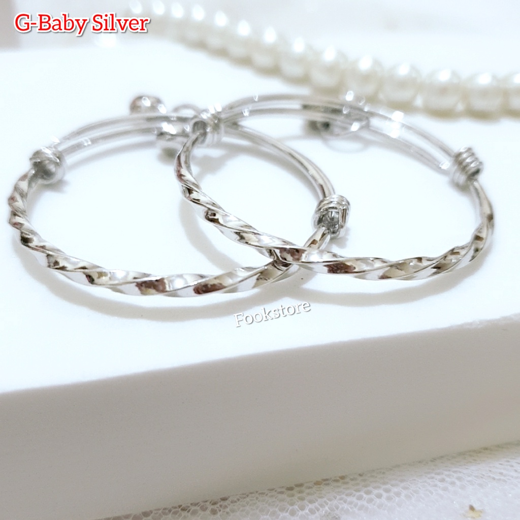 GELANG BAYI PERHIASAN AKSEORIS UTK USIA  0-12BULAN/1TH-4TH