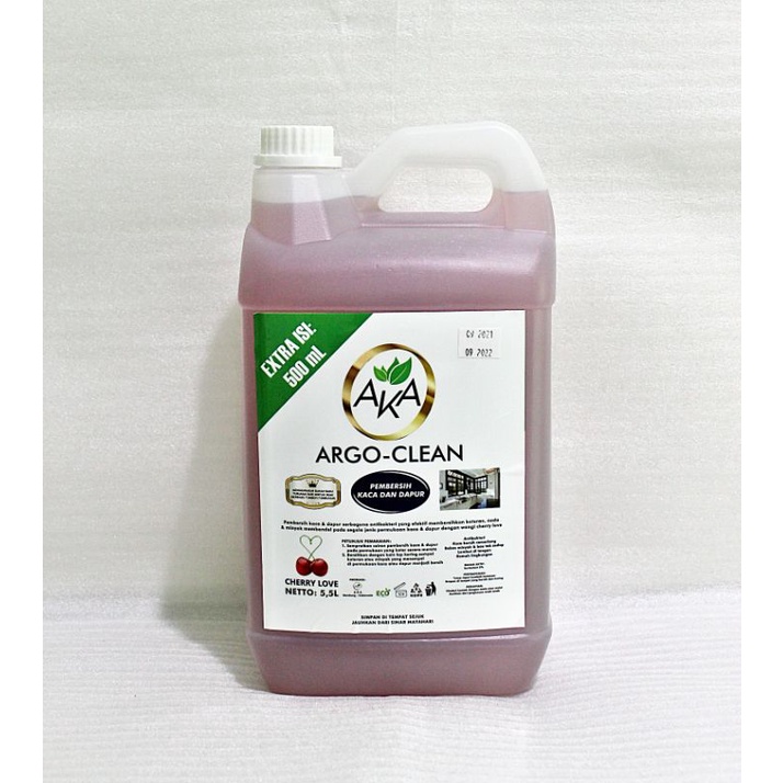 AKA PREMIUM ARGO-CLEAN Pembersih Kaca dan Dapur  5 Liter