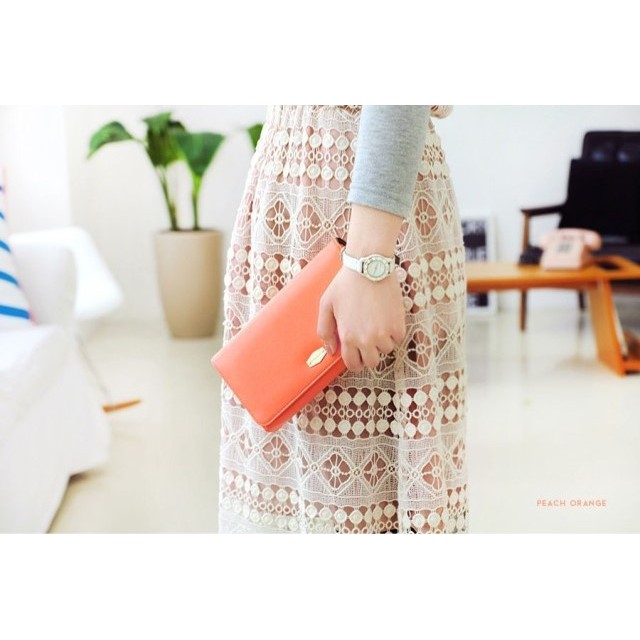 Korean Bag Wallet Elegant Dompet Tas Slempang Wanita unik High Quality