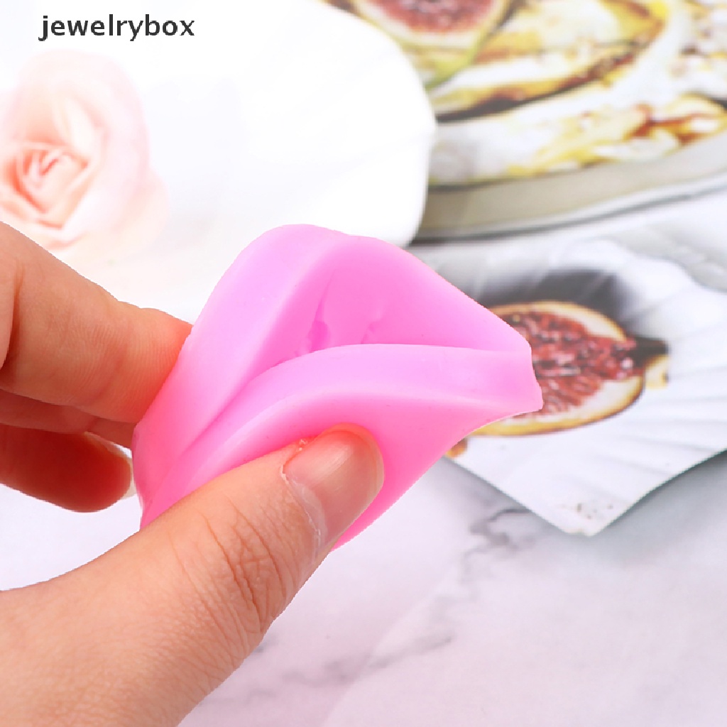 Cetakan Kue Bentuk Kupu-Kupu 3D Bahan Silikon Untuk Dekorasi