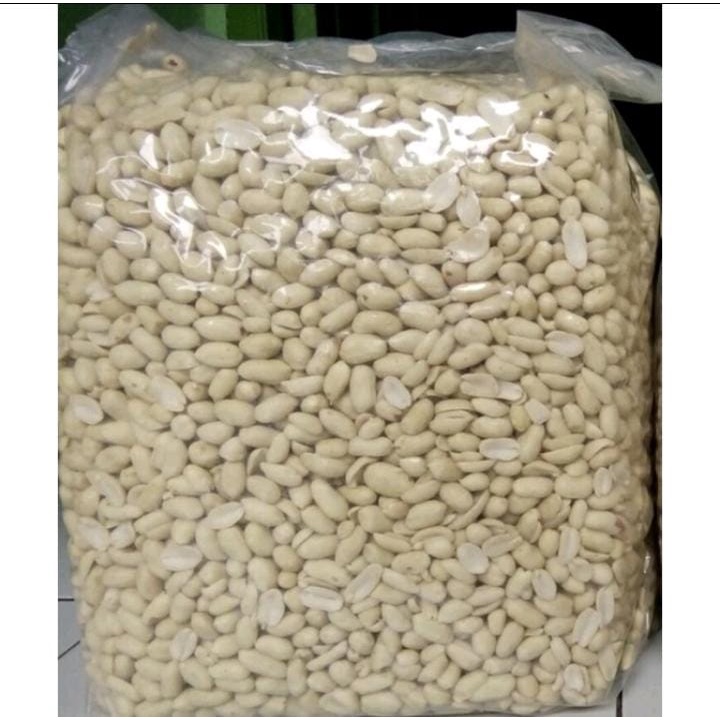 Kacang Tanah Mentah 1 Kg  Kacang Tanah Kupas Super Ukuran Besar