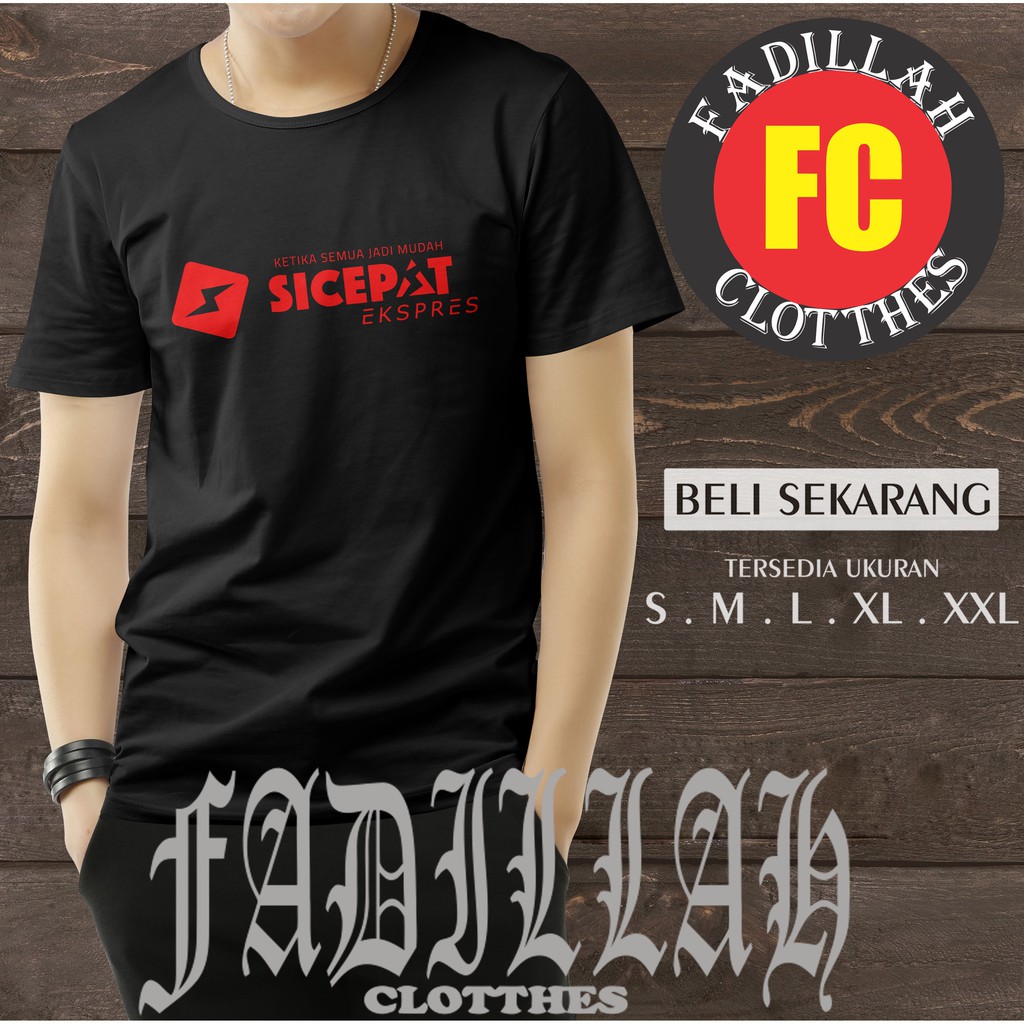Kaos Baju Sicepat Ekspres Kaos Perusahaan