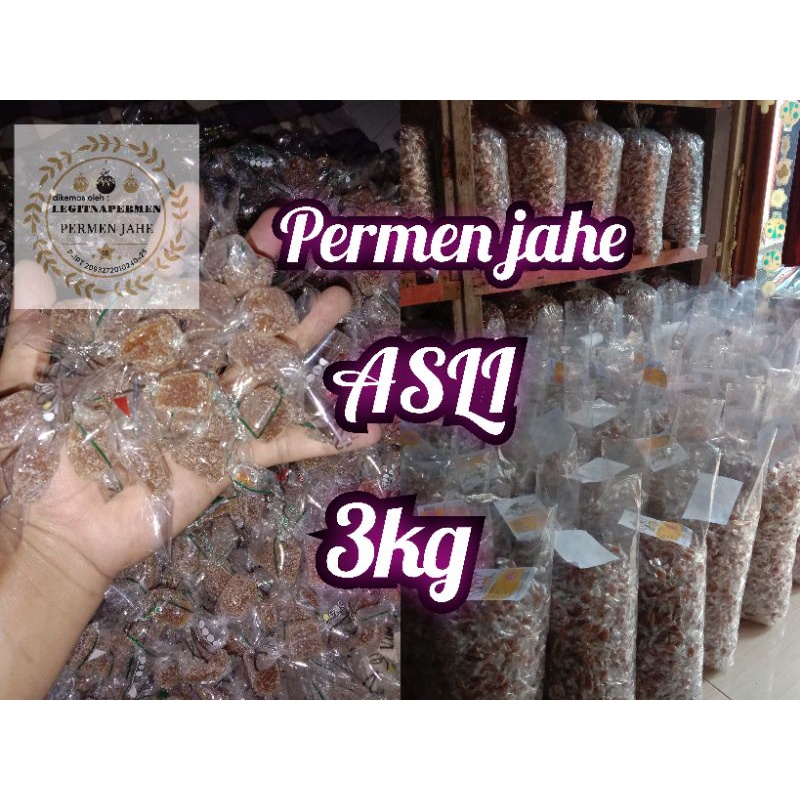 

Permen Jahe 100% Original 3Kg