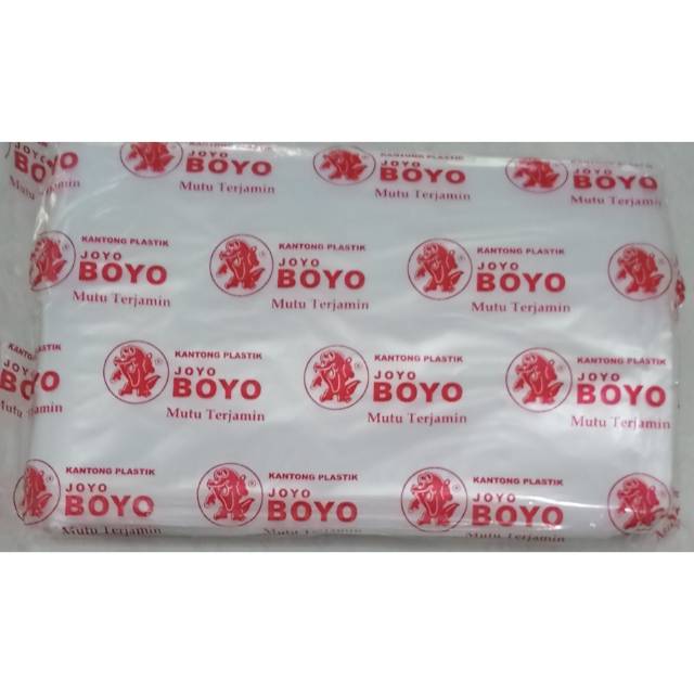 Kantong plastik tahan panas HDPE, merk joyoboyo ukuran 1kg