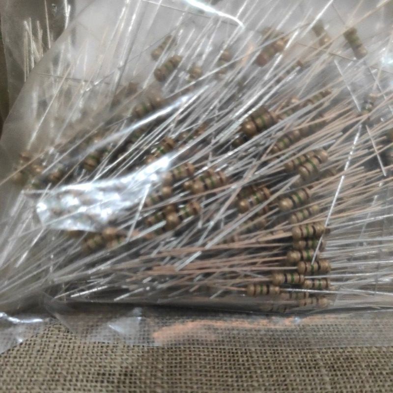 Per 10 PCS, RESISTOR 1/2W 15R 150K 150R 18R 180K 180R 2K 2K2 2K7 2R2 2R7 20R 200R 22K 22R 220K