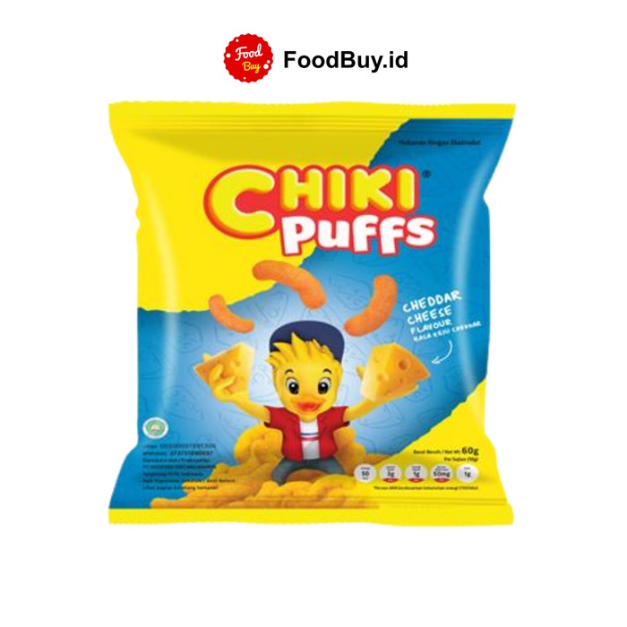 

Chiki Puffs Cheedar Cheese Flavour 60 gr