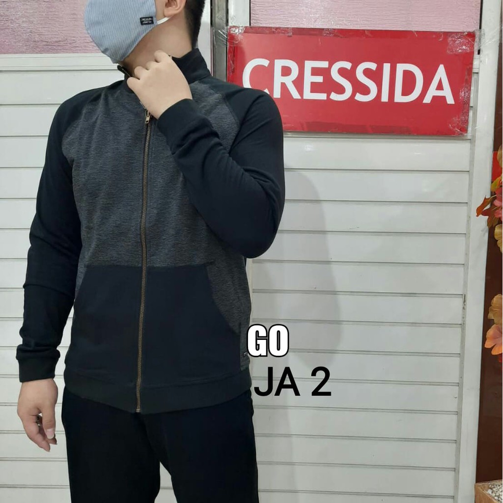 gof CRESSIDA JAKET Pakaian Pria Outerwear Jaket Casual Santai Original Lengan Panjang