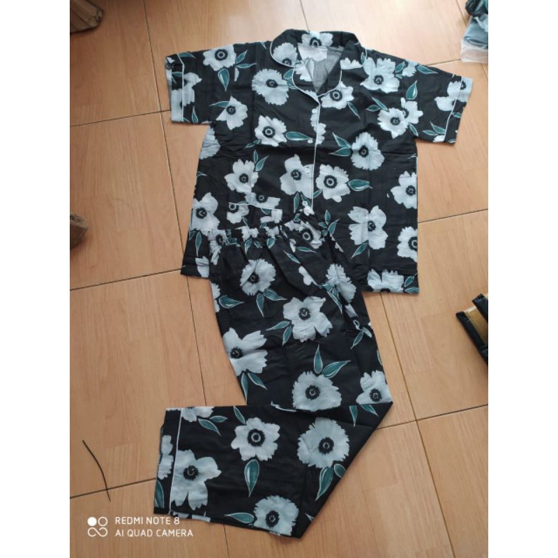 Baju Tidur piyama wanita /cewek katun Murah