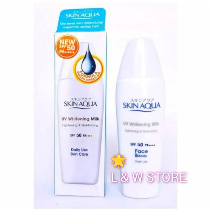 SKIN AQUA UV Whitening Milk SPF 50 PA++++ Daily Use Skin Care