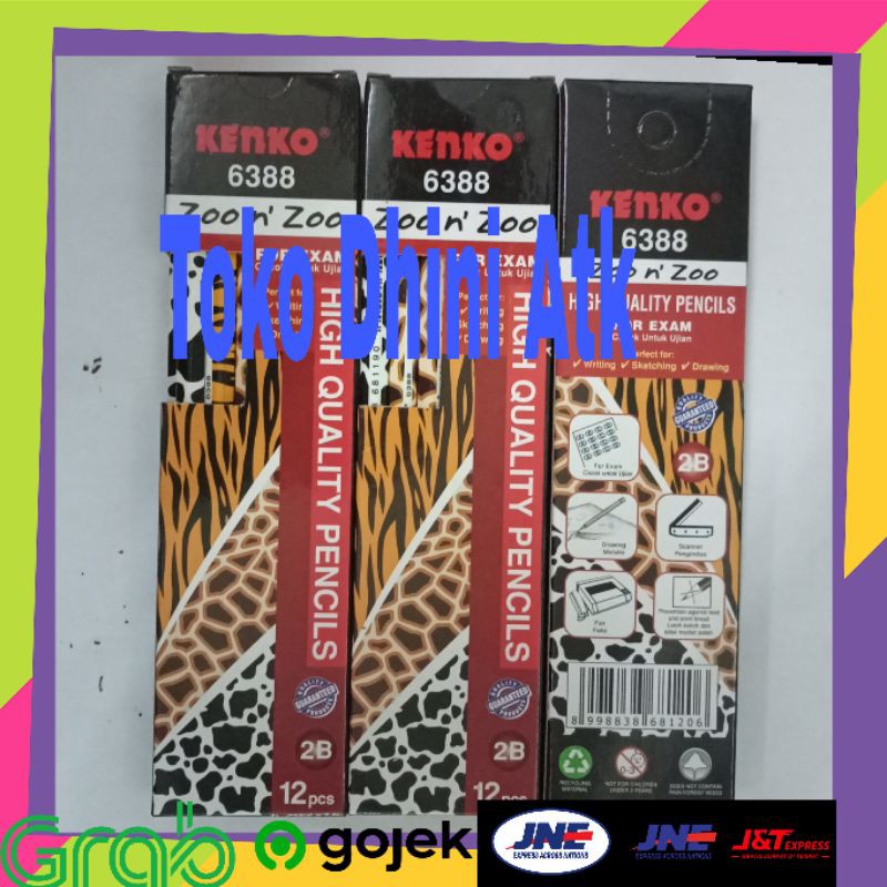 

Pensil 2B Kenko 6388 Zoo N Zoo Animal