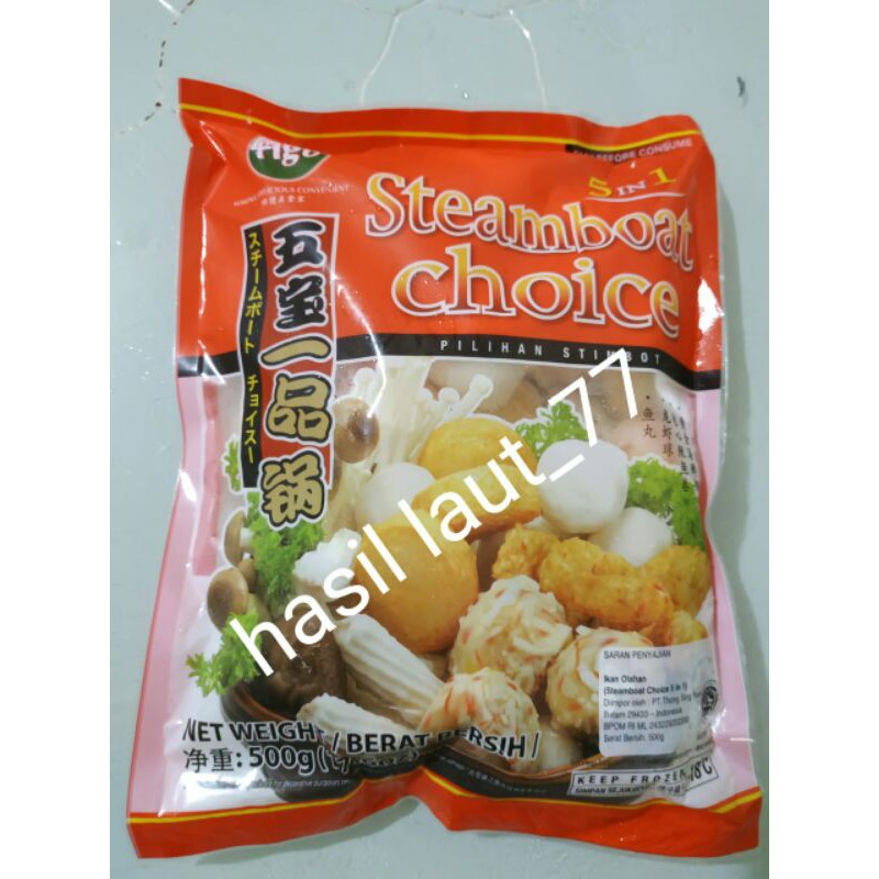 

Figo steamboat choice 5 in 1 / figo fish ball bakso ikan