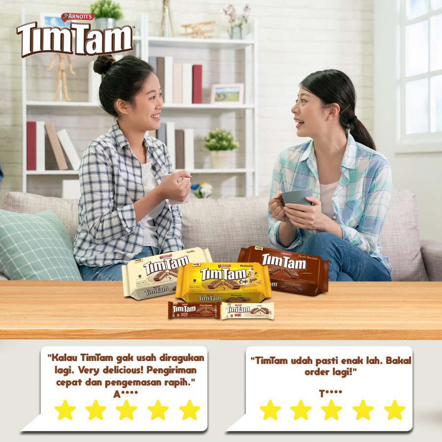 Tim Tam Maxi Classic Chocolate 16 gram, ( HARGA 1 KARTON ISI 10 PACK )