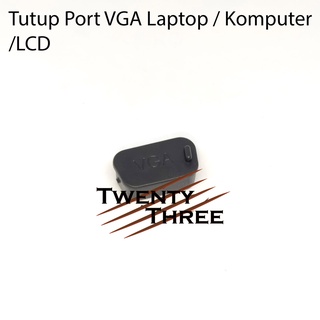 Penutup Tutup Port VGA D-SUB Komputer PC Laptop Dust Plug Anti Debu