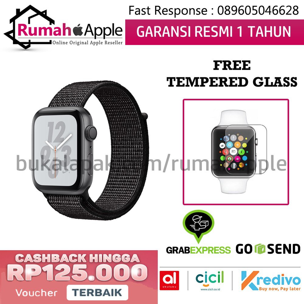 black nike sport loop series 4