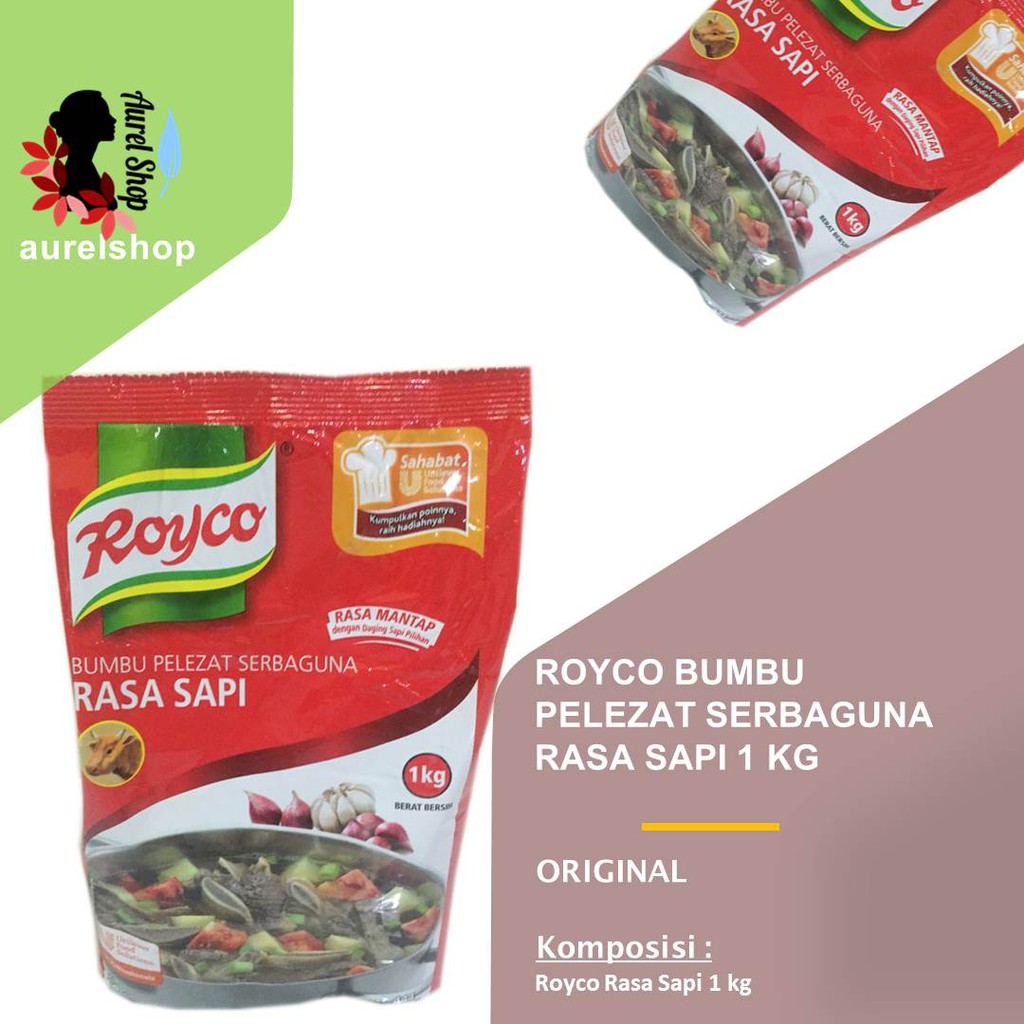 

ROYCO Penyedap Rasa Daging Sapi kemasan 1 kg