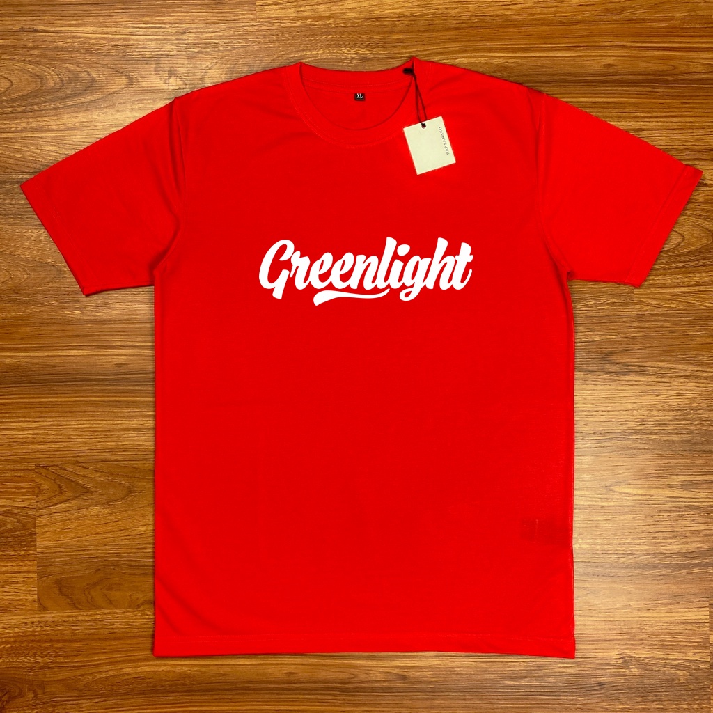 BAJU KAOS PRIA GREENLIGHT T-SHIRT TERLARIS TERBARU LENGAN PENDEK GRENLET