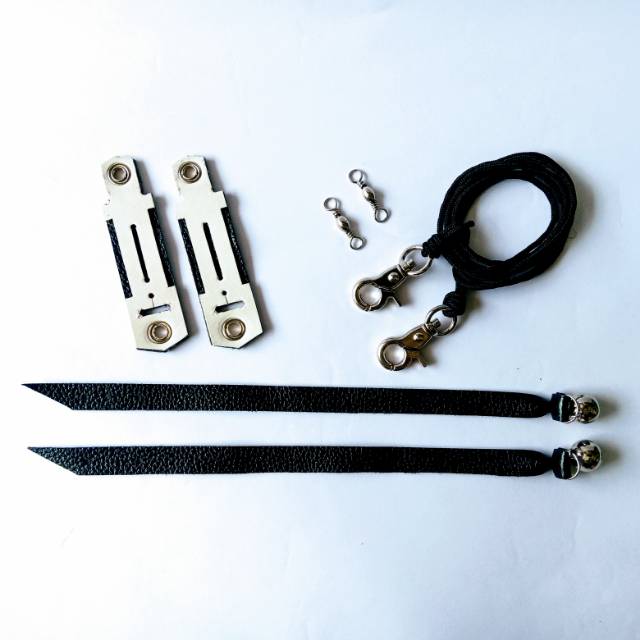 Anklet Jesse SET Tali Kaki Double Layer Burung Hantu Ukuran Barn Owl Tyto Alba Obay