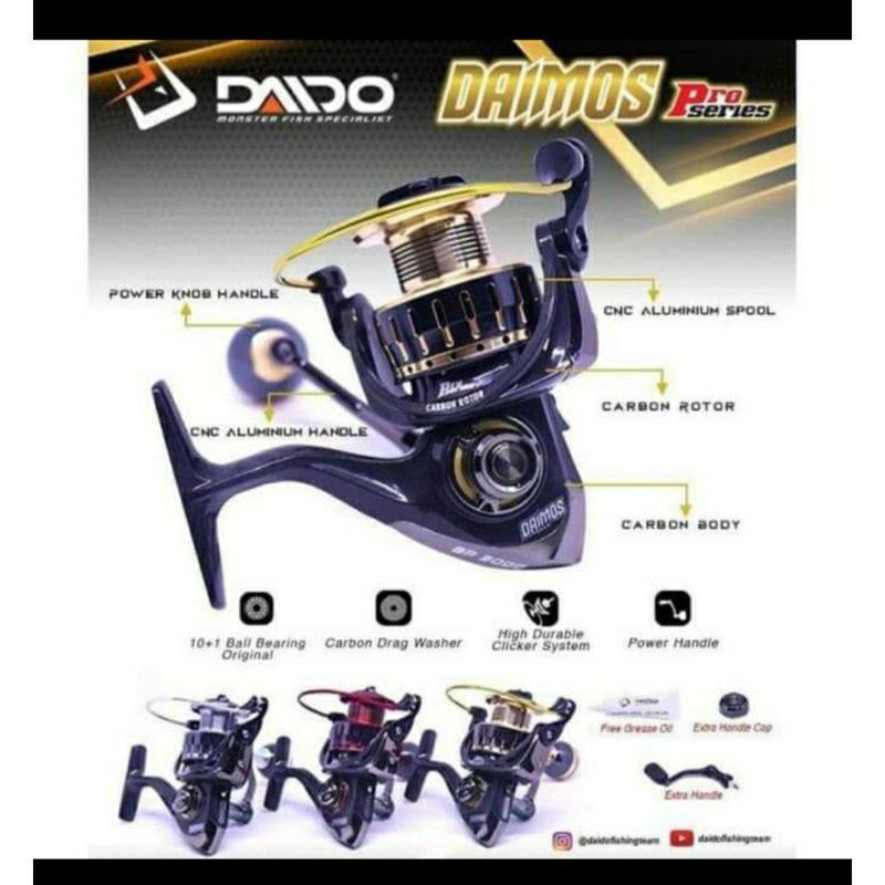 REEL DAIDO DAIMOS  PRO SERIES 4000