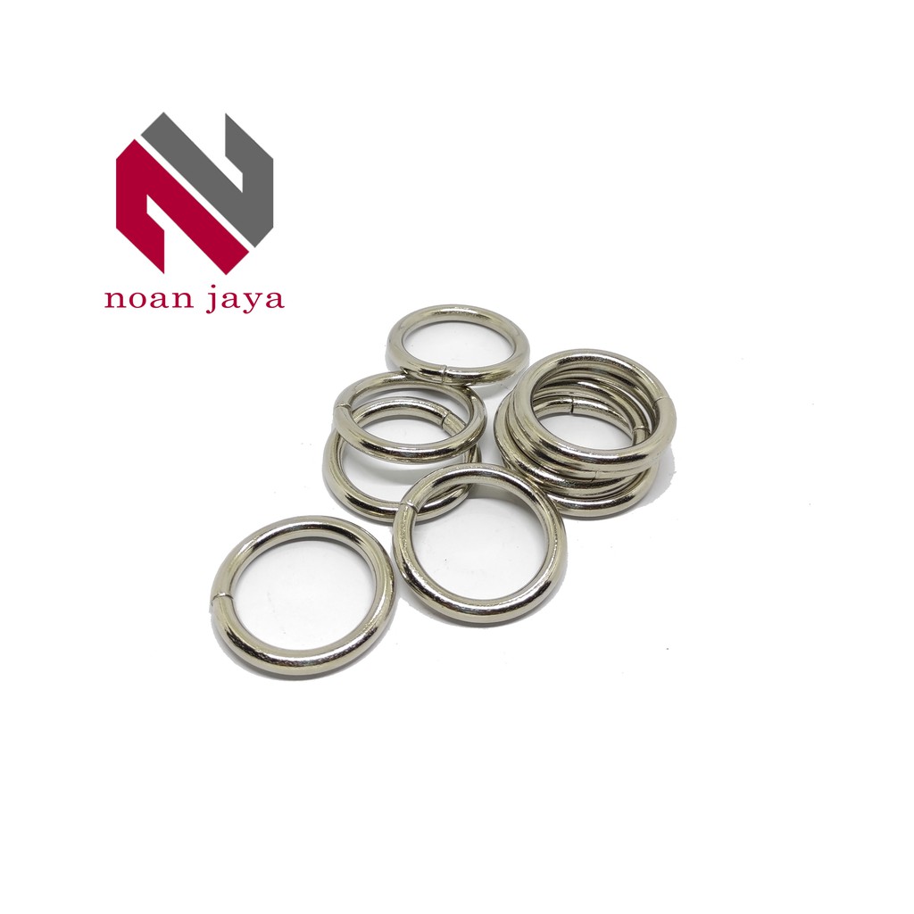

RING BULAT TAS TEBAL 5MM UKURAN 3.2 CM NIKEL RO32NK