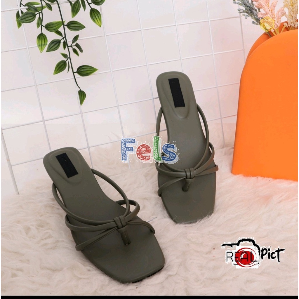 Fel's Meivi Flat_Sandal wanita