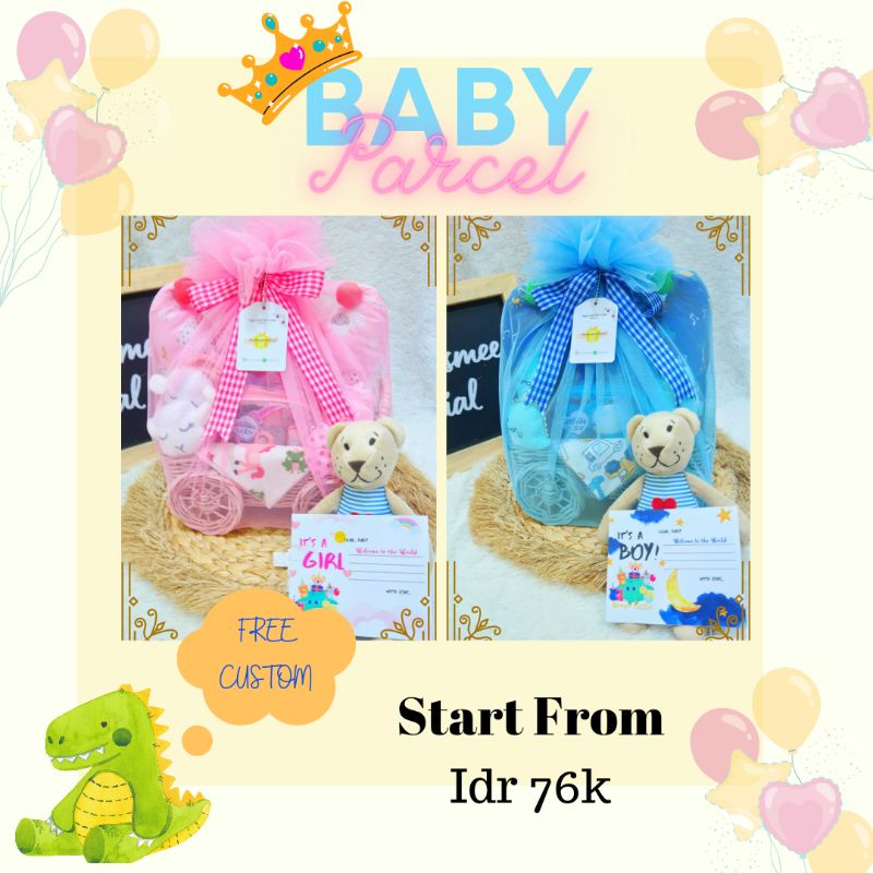 SET SELIMUT BAYI - HAMPERS BAYI HAMPER BABY KADO LAHIRAN BABY GIFT HADIAH BAYI NEWBORN BAJU BONBINZOO PARSEL MURAH