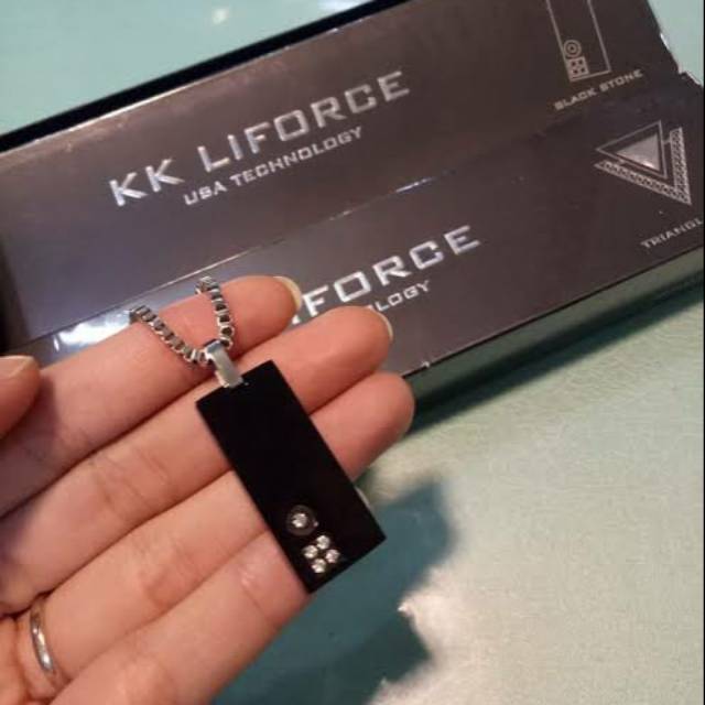 KALUNG ANTI RADIASI KK LIFORCE , SUPER LIMITED EDITION  BLACKSTONE KK LIFORCE