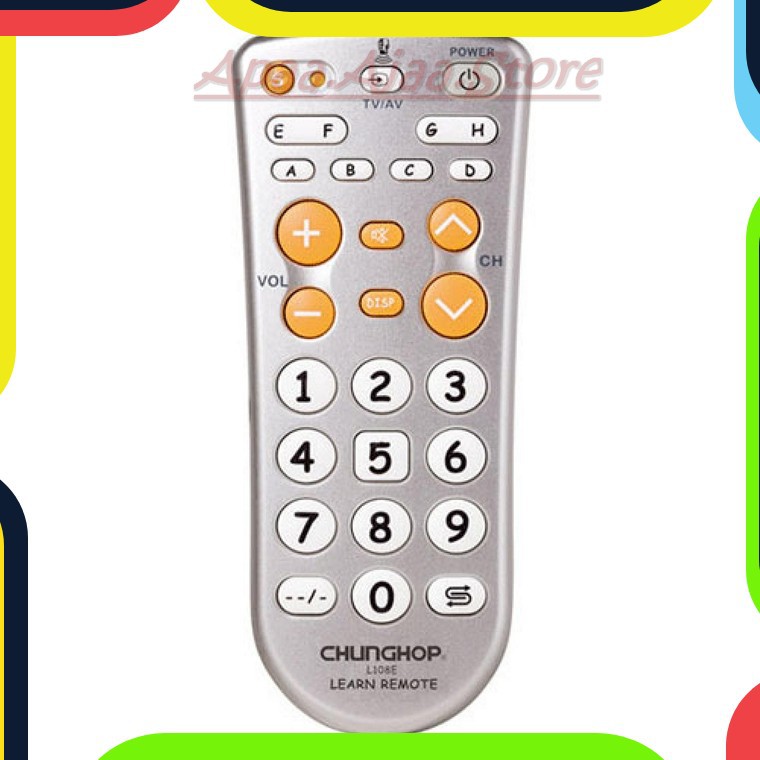 Bayar Ditempat CHUNGHOP Universal Learning IR Remote - L108E