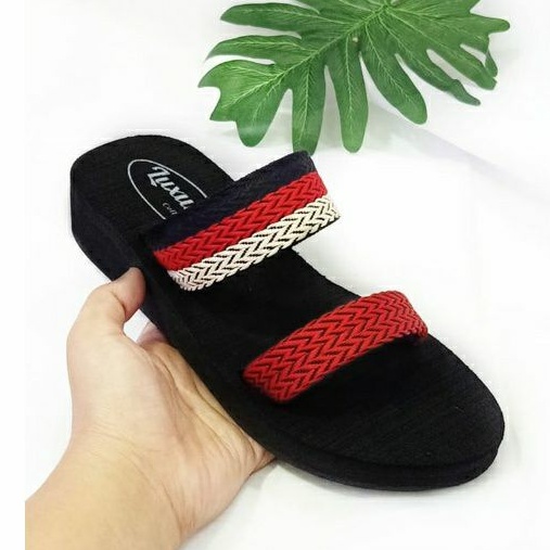 Sandal Wanita Turki Ban 2 / Sandal Wanita Turki Kekinian / Sandal Selop Wanita / Sandal Selop Spon ( Ban2Lama)