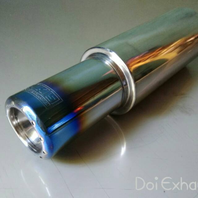 Knalpot mobil Hks gronel biru panjang