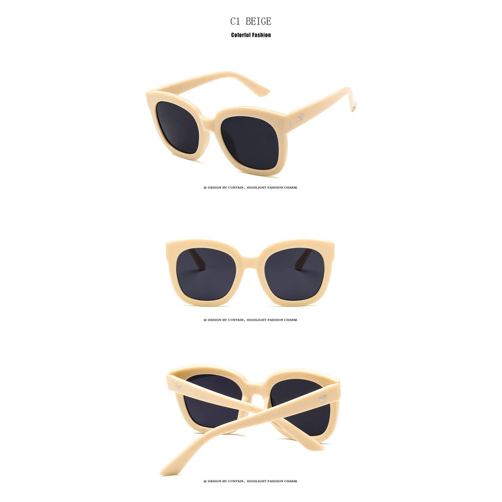 Kacamata Bingkai Besar Gaya retro