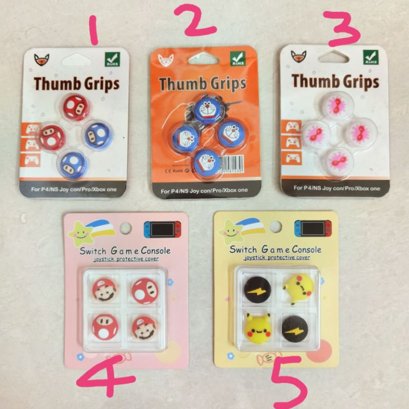 Thumb Grip Nintendo Switch Stick Stik Analog Caps Cap v1 v2 Lite OLED Rohs