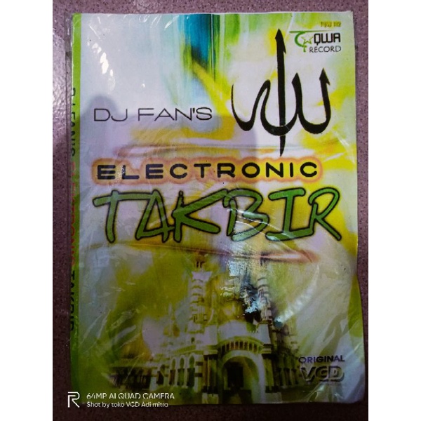 VCD original takbiran dj fans electron