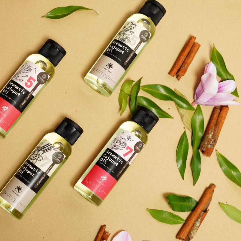 Terlaris.. Habbie Aromatic Cajuput Oil No. 5 - Negin Saffron