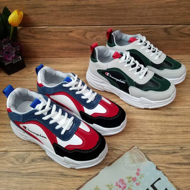 Sneakers Champion Ulzzang Harajuku Archlight IMPORT Sepatu wanita sporty olahraga fashion shoes