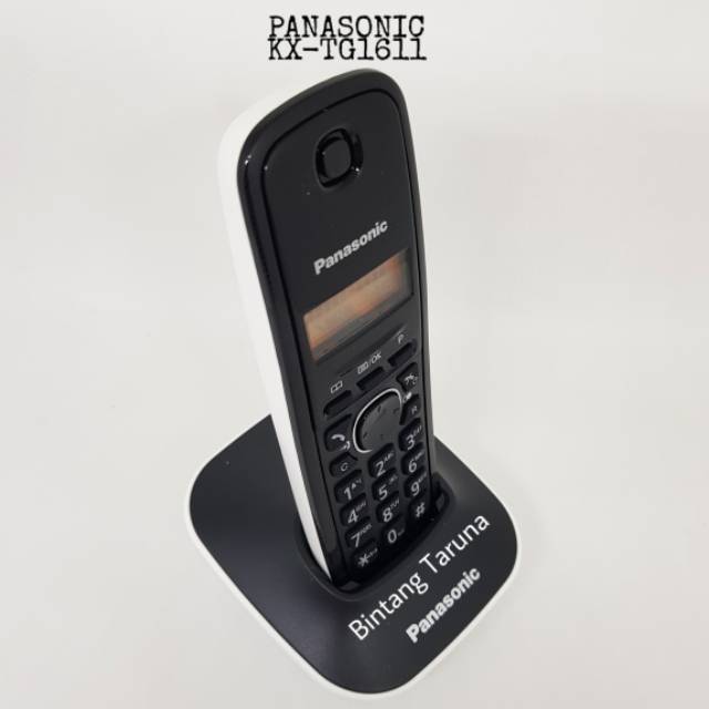 Wireless Phone Panasonic KX-TG1611 Telfon Panasonic TG1611 (Putih)