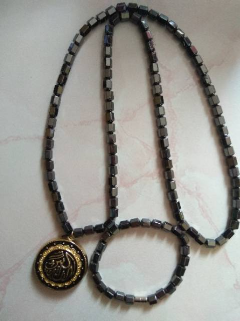 Kalung magnet+gelang gisamyong 99%