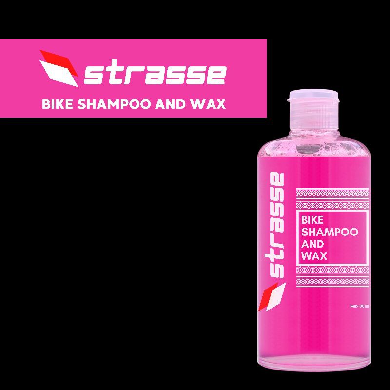 strasse bike shampoo and wax cairan pembersih sepeda mtb roadbike seli dan motor