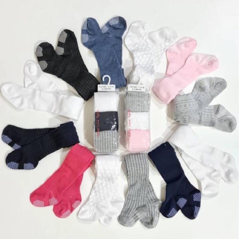 [BISA SATUAN] Legging Polos Bayi Rajut Import Catell Love