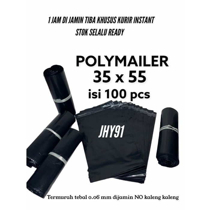 

Ginger- PLASTIK POLYMAILER 35x50 +5cm kantong packing olshop