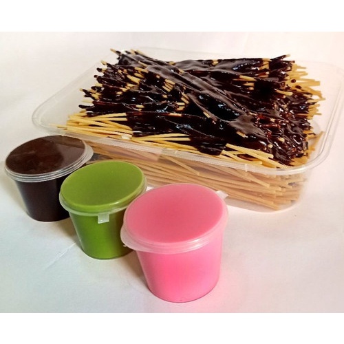 

Mie Lidi LUMER topping coklat, DLL