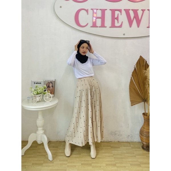 Chewid inner manset lengan panjang bahan kaos