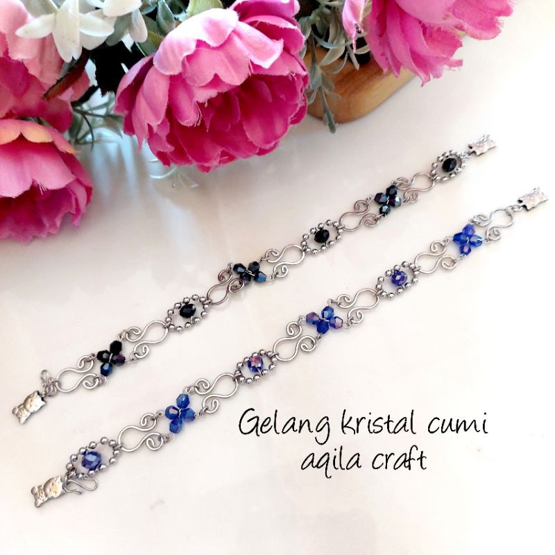 GELANG RELL KRISTAL CEKO / GELANG KRISTAL KRITING