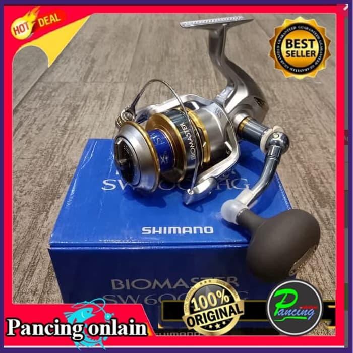 [ Fishing ] Reel shimano / Reel pancing / Reel Pancing Shimano Biomaster SW 6000HG Pancing / Mancin