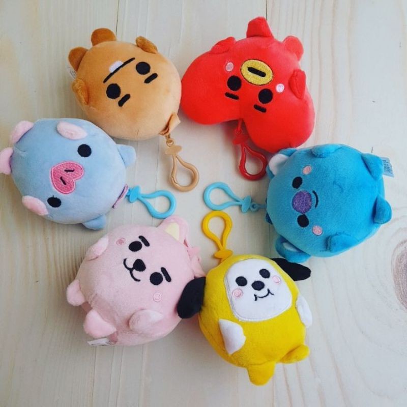 GANTUNGAN KUNCI BTs LUCU TATA KOYA CHIMMY