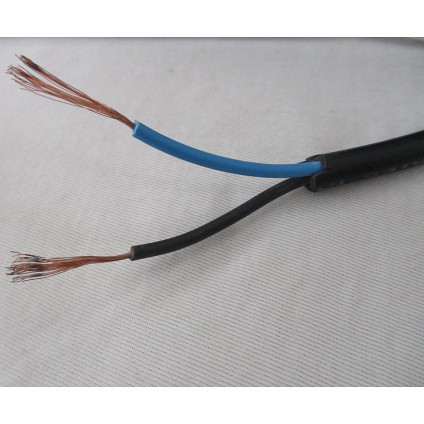 Kabel INOVA/CARGO Serabut Hitam NYYHYO 2x1,5mm2 KawatTembaga Per METER/Kabel Outdoor Indoor