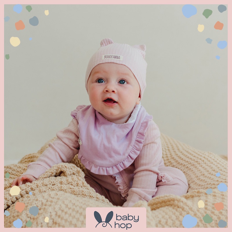 Bohopanna Beanie Hat Topi Kupluk Lucu Bahan Rajut Rib Bayi Laki Laki Perempuan Perlengkapan Asesoris Aksesoris Tutup Kepala Kado Hadiah Lahiran Anak Bayi Cewek Cowok Cewe Cowo Baby Girl Boy Newborn Baru Lahir 0 1 Tahun Bohobaby Bohopana-4