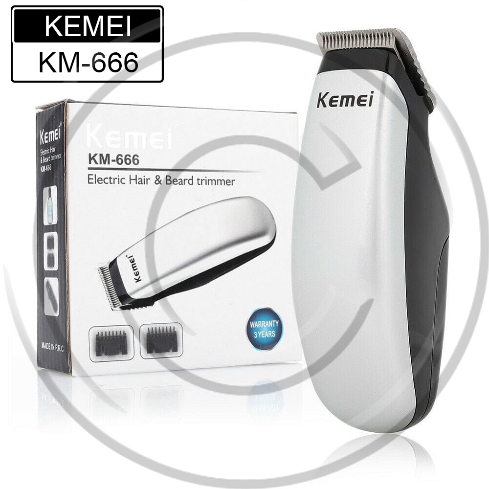 KEMEI / KM-666 / Portable Electric Hair Clipper Mini Hair Trimmer Cutting Machine Men Beard - CO