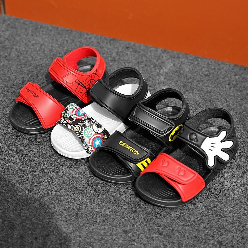 SEPATU SANDAL ANAK ANTI SLIP KARAKTER | SANDAL KIDS