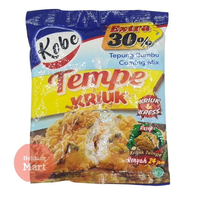 

Kobe Tepung Tempe Kriuk 70gr Tepung Bumbu Tempe