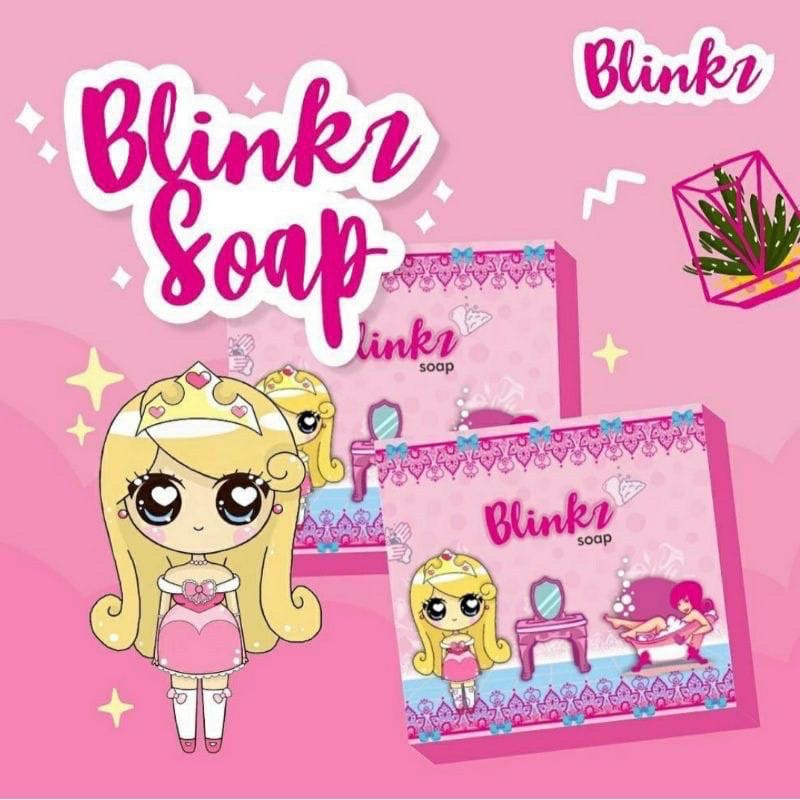 BLINKZ SOAP BPOM READY STOCK SABUN BLINKZ WHITE DIARY GLUTA SOAP